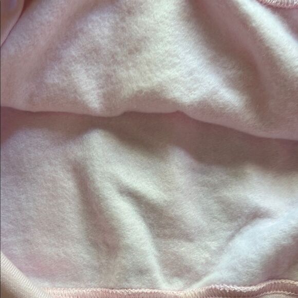 Gildan Pink 'Feeling Festive' Sweatshirt Sz L impeccable - Picture 8 of 12